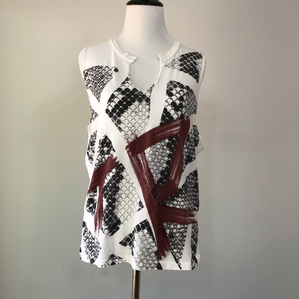 True Religion Snake Print Tank Top - Picture 5 of 6